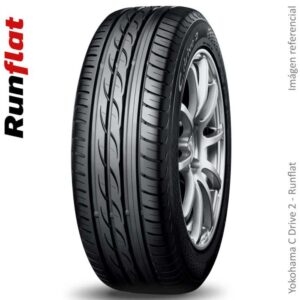LLANTA 235/50R18 97V YOKOHAMA C.DRIVE-2 AC02 ZPS TL (RUNFLAT) (Made in JAPAN)