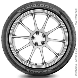 LLANTA 245/35R19 93W YOKOHAMA ADVAN Fleva V701 TL XL (Extra Load)