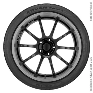 LLANTA 255/30ZR19 91Y YOKOHAMA ADVAN Sport V105S TL XL (Extra Load) (Made in JAPAN)